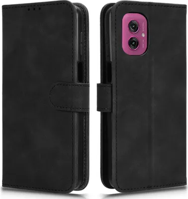 Produktbild von Motorola Moto G55 Hülle - Coverup Klapphülle - Schwarz