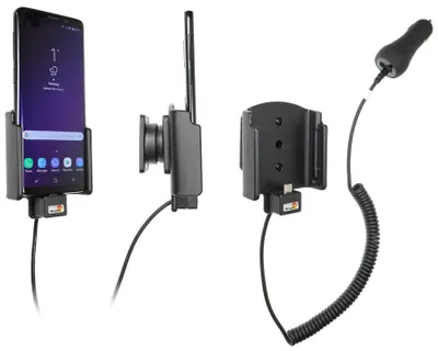 Zdjęcie produktu dla Brodit 712038, Telefon komórkowy/Smartfon, Uchwyt aktywny, Samochód, Czarny