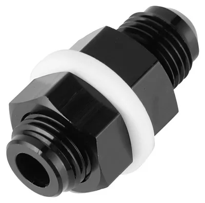 Image de Adaptateur AN6 pour pile à combustible à embout évasé avec rondelle en PTFE, compatible avec la plupart des fluides
