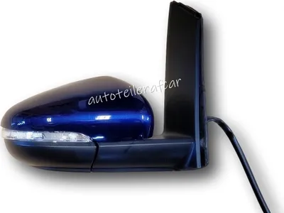 Produktbild von Außenspiegel Spiegel rechts elektrisch für Für VW TOURAN 1T3 2010 - 2015 blau LD5Q