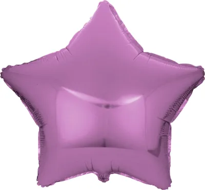 Produktbild von Folienballon Stern, dunkles pink, ca. 45 cm