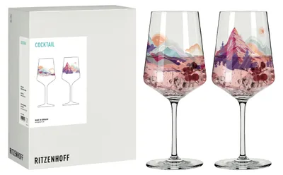 Produktbild von Ritzenhoff Entdecker Cocktailgläser 2er Set 544 ml Kristallglas  Germany