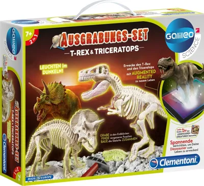 Obrázek produktu pro Ausgrabungs-Set T-Rex & Triceratops