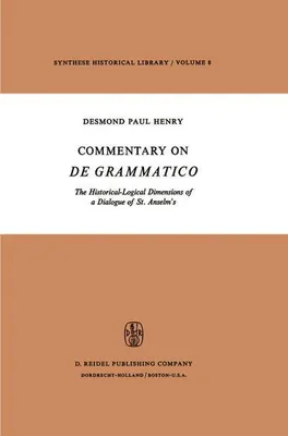 Produktbild von Commentary on De Grammatico