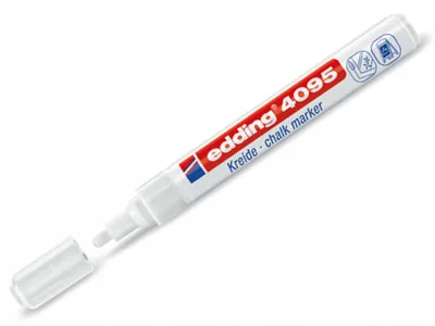 Produktbild von Edding Kreidemarker Weiß Abwischbar 2-3mm