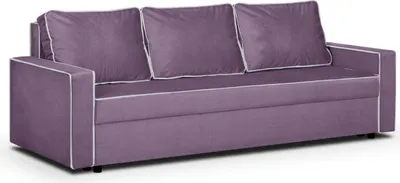 Produktbild von 3-Sitzer-Sofa mit MIDI-Schlaffunktion - Rosa/Weiß