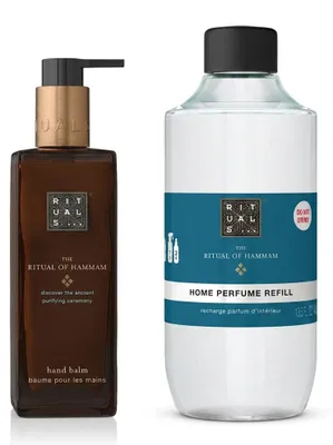 Produktbild von Rituals The Ritual of Hammam Hand Balm und Home Refill Duo