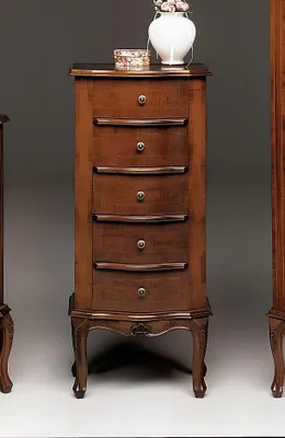 Productafbeelding van Kommode met laden, dressoir, servieskast, houten ladekast, kast, meubels