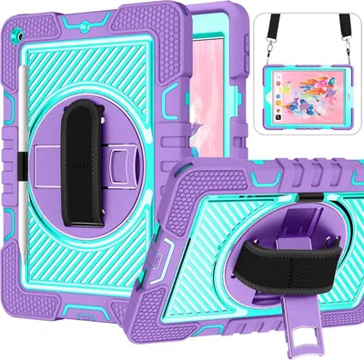 Image de Housse pour Samsung Galaxy Tab A 8.0 '' avec bandoulière Violet