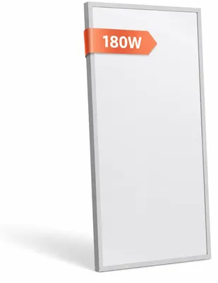 Image de Chauffage infrarouge mural - 180W - 29,5 x 59,5 cm - Panneau de chauffage électrique