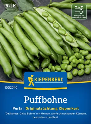 Produktbild von Kiepenkerl Puffbohnensamen Perla Vicia faba 5 lfd. Meter