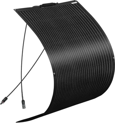 Obrázok produktu pre Flexibilný solárny panel 120 W, vysoká účinnosť 24 %, ľahká konštrukcia, 18,15 V 120 W, čierny