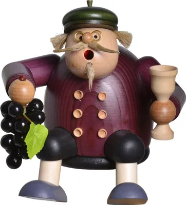 Produktbild von Winzer - Kantenhocker (15cm) Räuchermann von KWO