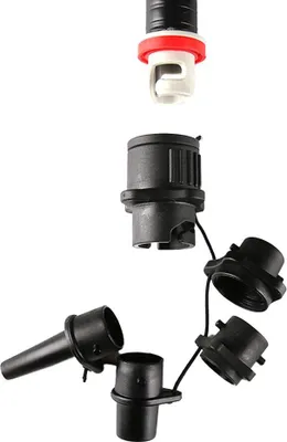 Produktbild von Aufschlauchbarer Pumpenadapter Multifunktionaler Luftwandler 4 Standards herkömmliche Ventilbefestigung für das Boot