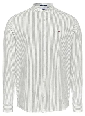Produktbild von Tommy Jeans - Hemd für Herren, Leinen, Langärmlig GT35390 (M) (Ecru)