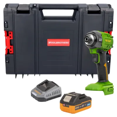 Produktbild von Procraft PS22bb Akku Schlagschrauber 20 V 230 Nm 1/2" Brushless + 1x Akku 4,0 Ah + Ladegerät + RHINO Toolcase