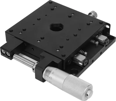 Produktbild von X-Achsen-Lineartisch, dünn, hochpräzise, manuelle Plattform, Schiebetisch, Aluminiumlegierung XPG80