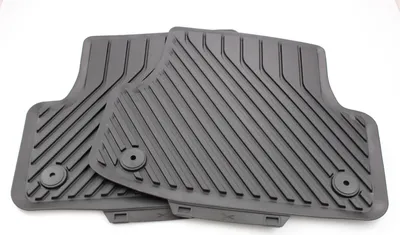 Produktbild von Original Audi A3 2013-2020 Gummifußmatten Allwetterfußmatten hinten mit Verclipsung