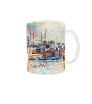 Obrázek produktu pro Hrnek 300ml Dovolená Cestování Města Turecko Istanbul Istanbul