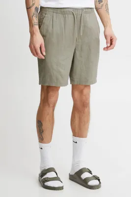Immagine prodotto di !Solid SDAurelius Pantaloncini da uomo in lino, pantaloncini chino, bermuda, pantaloncini corti, misto lino, vestibilità regolare