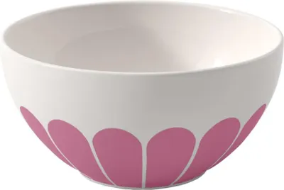 Produktbild von Villeroy & Boch Müslischüssel Fleur cassis DH 14.10x7.10 cm weiß