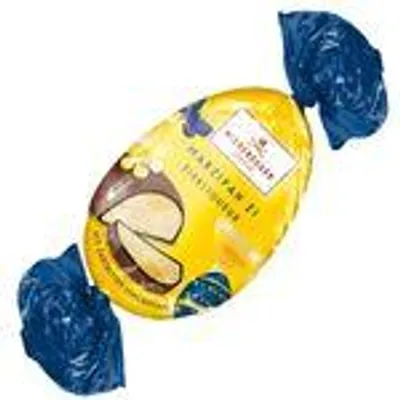 Zdjęcie produktu dla Niederegger marcepanowe jajko w polewie z ciemnej czekolady 48g