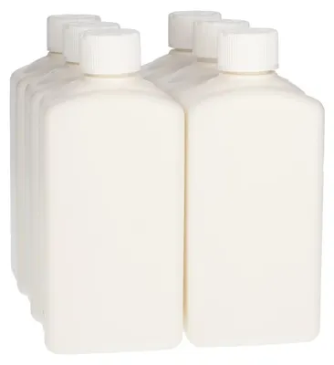 Productafbeelding van Set van 6 Plastic Flessen 500 ml met Kindveiligedop