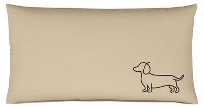 Obrázok produktu pre Mako saténový obliečka na vankúš, béžová, 40x80 cm