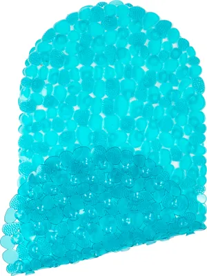 Produktbild von Circul Badewannenmatte 70 x 35 cm türkis transparent - Anti-Rutsch
