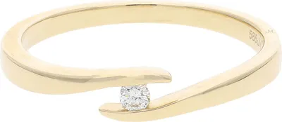 Produktbild von Ring Gold 585 Brillant JL10-07-0075 JuwelmaLux Größe 54
