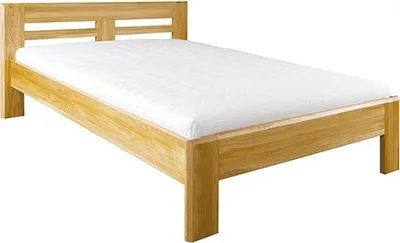 Obrázek produktu pro Postele Dřevěná postel Postel ze skutečného dřeva Hotelový designový styl Masivní 160x200 Ložnice