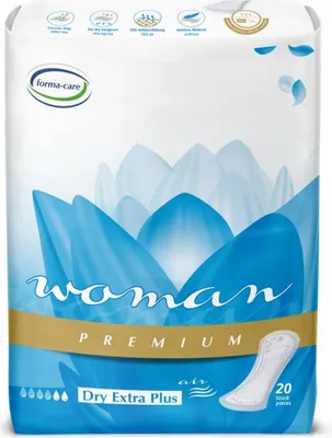 Produktbild von forma-care PREMIUM Dry woman - 200 Inkontinenzeinlagen - latexfrei - extra plus