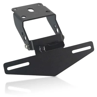 Immagine prodotto di Portatarga nero per moto Duke 125/250/390 (modelli dal 2017 al 2022) con illuminazione a LED
