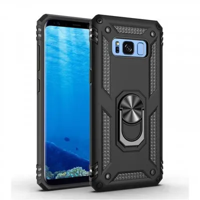 Produktbild von Armor Hülle für Samsung Galaxy S7 S8 S9 - Farbe: Schwarz - Modellkompatibilität: Für Samsung Galaxy S8