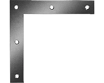 Produktbild von ALBERTS Eckwinkel, sendzimirverzinkt, HxLxB 200x200x30 mm