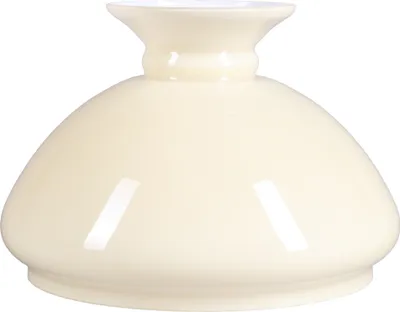 Produktbild von Petroleumglas Ø 218mm Beige Lampenglas Ersatzglas Leuchtenglas Glasschirm