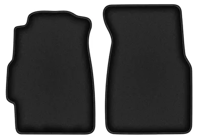Immagine prodotto di Tappetini anteriori in moquette per Honda Civic VI 1995-2001 (berlina) – 2 pezzi, neri, su misura – Wielganizator DURBAN