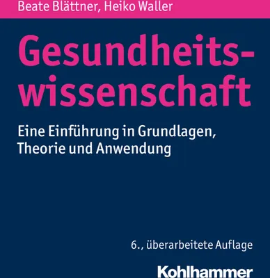 Produktbild von Gesundheitswissenschaft