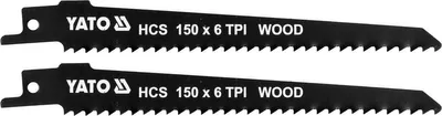 Produktbild von Yato YT-33922 Blatt de Stichsäge de, de Dekupiersäge de und de Säbelsäge 2 Stück(e)