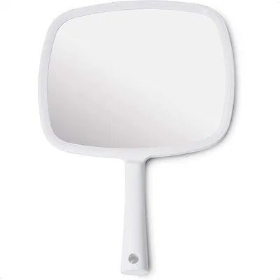 Produktbild von Kosmetischer Handspiegel 20x28cm weiß