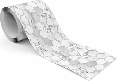 Produktbild von Muralo Selbstklebende Bordüre Tapetenbordüre Blätter Hexagon Sechsecke Wandtattoo