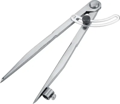 Image de 200 mm Aile Séparateur en cuir Espacement des outils rotatifs Boussoles Zone des bords