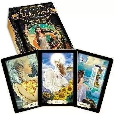 Zdjęcie produktu dla Złoty Tarot (książka+ karty)