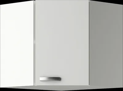 Produktbild von Küchen Eckhängeschrank Lagos OED606-9 in weiß 60 cm breit