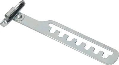 Produktbild von KOTARBAU® Kipp-Regler für Fenster Fensterfeststeller Zuschlagschutz Fensterriegel zum Einstellen der Fensteröffnung Fensterstopper Kippschere Silber