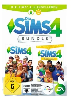 Produktbild von Electronic Arts Les Sims 4 + Les Sims 4 : Iles Paradisiaques - Bundle, PC, T (Jugendliche), Physische Medien