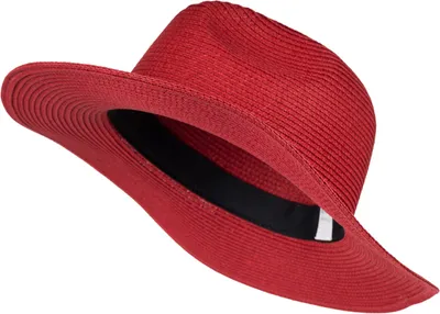 Produktbild von styleBREAKER Damen Panama Sonnenhut aus Papierstroh | Faltbarer Knautschhut mit breiter Krempe | Sommer Fedora Hut für Strand und Festival