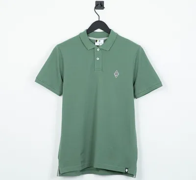 Produktbild von VfL Borussia Mönchengladbach BMG Poloshirt "Emblem" grün Gr. 4XL