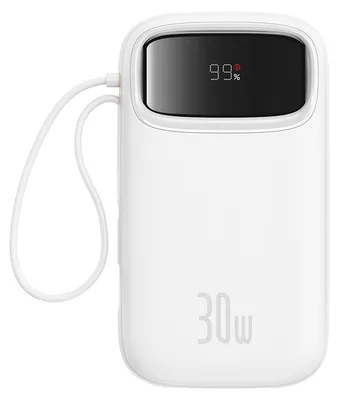 Image de Powerbank Baseus Qpow 2 20000Mah 30W 2Xusb-C (Blanc)