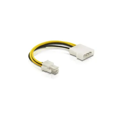 Produktbild von DELOCK Stromkabel P4 4pol -> Molex 4pin St/St  0.15m